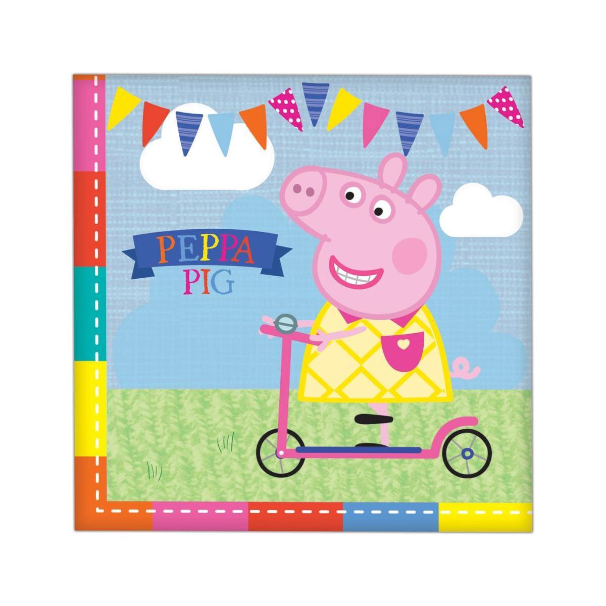 Peppa pig napkins