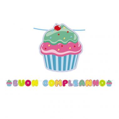 Kit scritta max buon compl cupcake