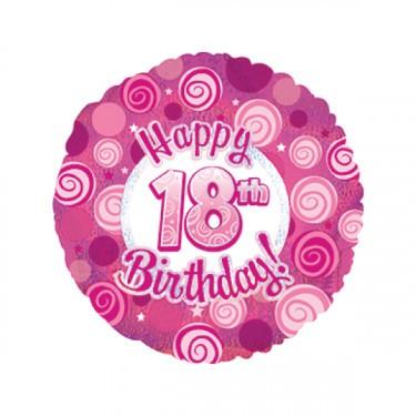 18'' 18th happy birthday rosa