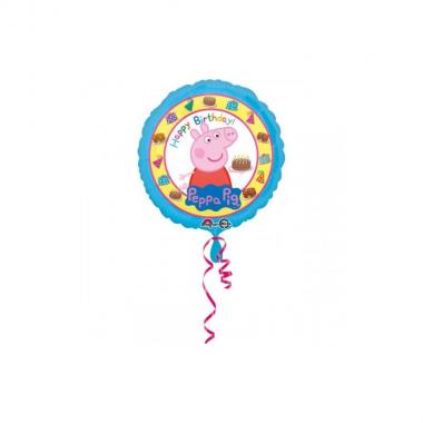 Standard peppa pig happy birthday