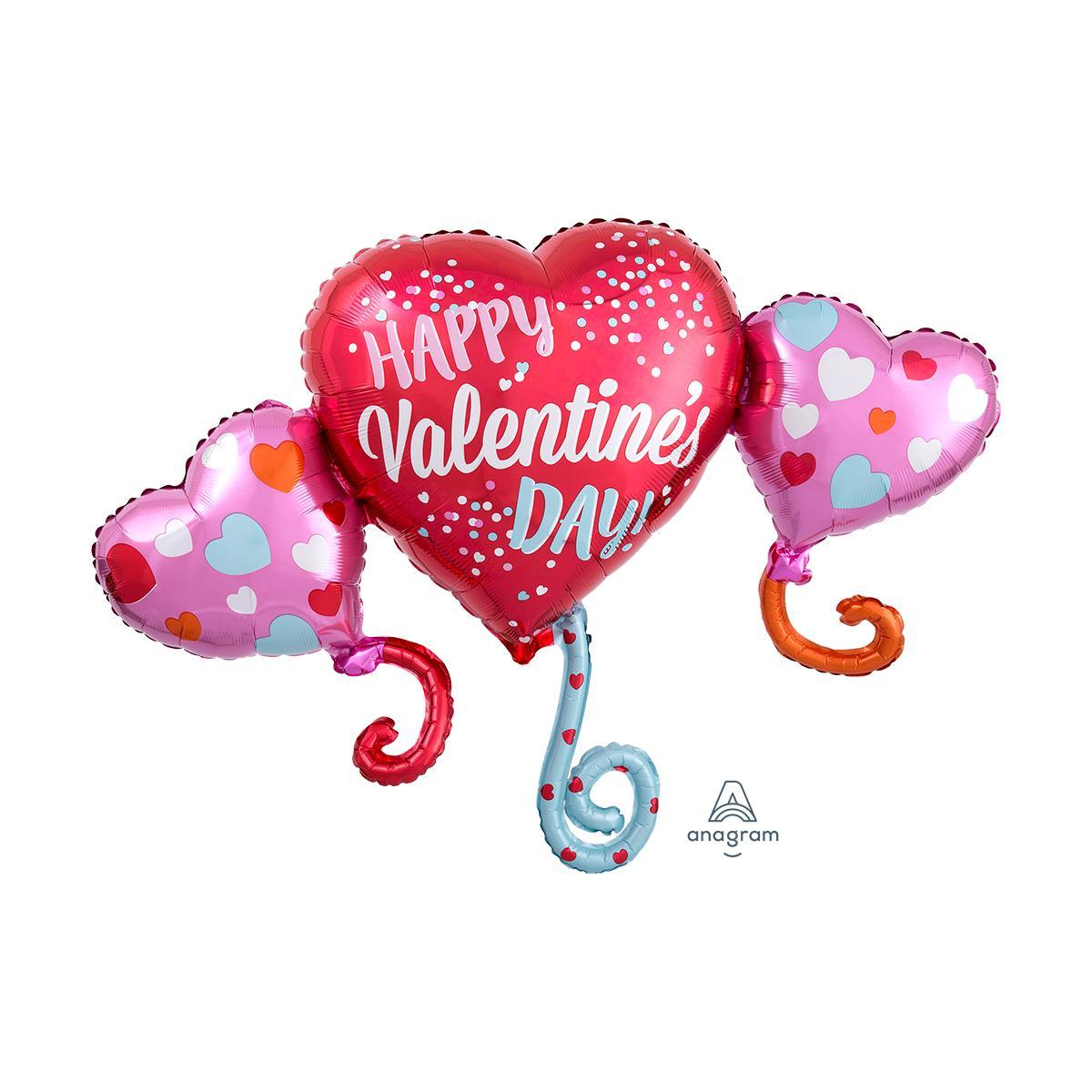 S/shape hvd ballons hearts