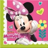 20 tovaglioli 33x33 minnie fucsia