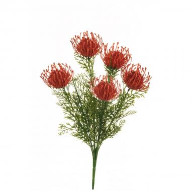 Plastic cordifolium bush x8 arancione