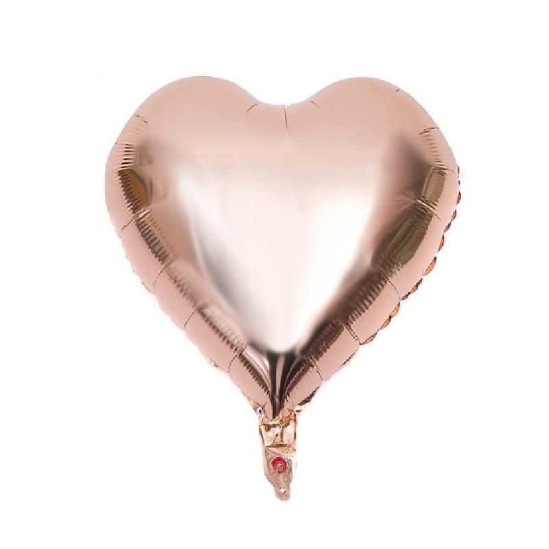 Cuore 36'' rosa gold