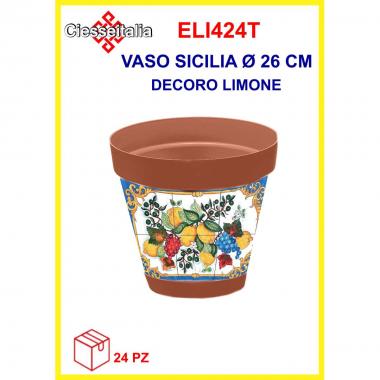 Eli 010 vaso sicilia dm.32 limoni