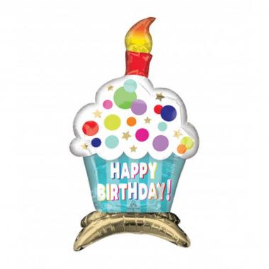 Mylar torta happy birthday airloonz h24''