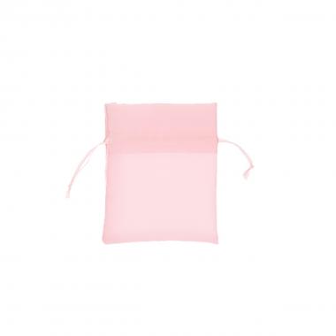 Sacchetto cotone rosa 10x12cm